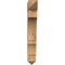 Ekena Millwork Balboa Arts & Crafts Smooth Bracket, Western Red Cedar, 3 1/2"W x 18"D x 26"H BKT04X18X26BOA03SWR - alternate 2